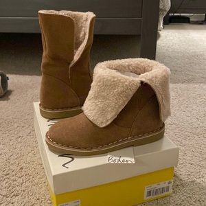 Boden girls suede boots